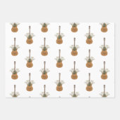 Edelweiss Duet met gitaar Sweet Alpine Inpakpapier Vel (Voorkant 3)