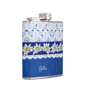  Edelweiss- en Lace-maatkolf Heupfles (Rechts)