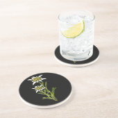 Edelweiss Floral Onderzetter (Zijkant)