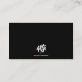Edelweiss Flower Business/Calling Cards Contactkaartje (Achterkant)