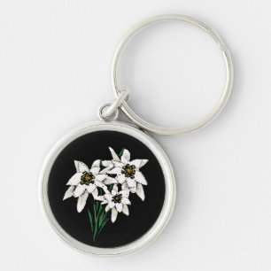 Edelweiss Flowers Sleutelhanger