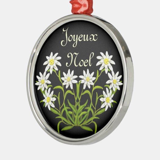 Edelweiss Joyeux Noel Ornament (Links)