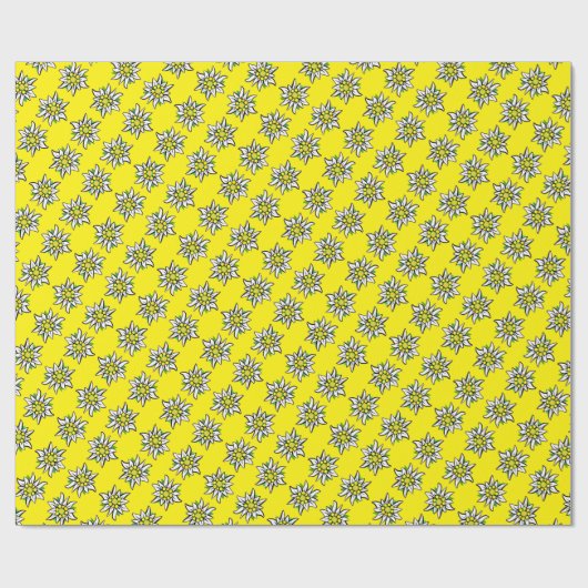 Edelweiss puur cadeaupapier (Vlak)