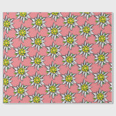 Edelweiss puur cadeaupapier (Vlak)