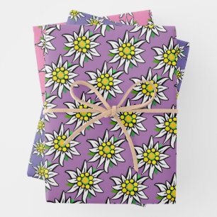 Edelweiss puur inpakpapier vel