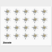 Edelweiss Ronde Sticker (Vel)