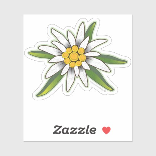 Edelweiss-Sticker Sticker (Vel)