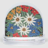 Edelweiss Swiss Alpine Flower  Sneeuwbol (Achterkant)