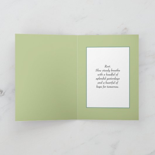 Edelweiss Swiss Alps Window Denken aan jou Kaart (Binnen)