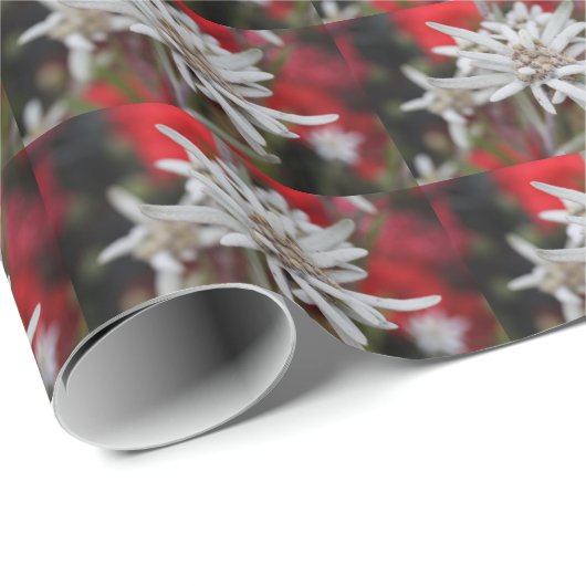 Edelweiss Tiled Pattern Cadeaupapier (Rol Hoek)