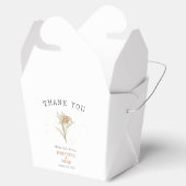 Edelweiss Waterverf Flower Bedankdoosjes (Geopend)