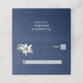 Edelweiss Weddenschap Place Card Plaatskaartje (Buitenkant ongevouwen)