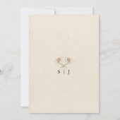 Edelweiss Wildflower Sla de uitnodiging tot datum  (Achterkant)