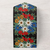 Edelweiss Zwitsers alpenventiel All In One Uitnodiging (Buitenkant)