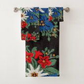 Edelweiss Zwitsers alpenventiel Bad Handdoek (Insitu)