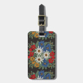 Edelweiss Zwitsers alpenventiel Bagagelabel (Voorkant verticaal)