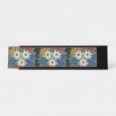 Edelweiss Zwitsers alpenventiel Bureau Naambordje (Voorkant)