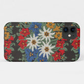 Edelweiss Zwitsers alpenventiel Case-Mate iPhone Case (Achterkant (horizontaal))