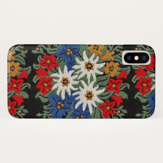 Edelweiss Zwitsers alpenventiel Case-Mate iPhone Case (Achterkant (horizontaal))