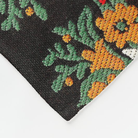 Edelweiss Zwitsers alpenventiel Fleece Deken (Hoek)