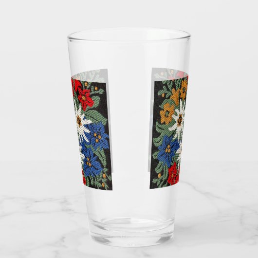 Edelweiss Zwitsers alpenventiel Glas (Links)