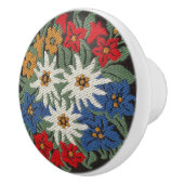 Edelweiss Zwitsers alpenventiel Keramische Knop (Rechts)