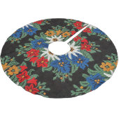 Edelweiss Zwitsers alpenventiel Kerstboom Rok (Gekanteld)