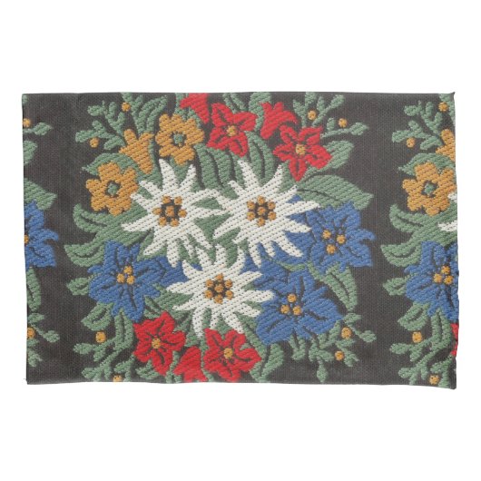 Edelweiss Zwitsers alpenventiel Kussensloop (Voorkant)