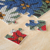 Edelweiss Zwitsers alpenventiel Legpuzzel (Zijkant)