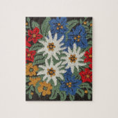 Edelweiss Zwitsers alpenventiel Legpuzzel (Verticaal)