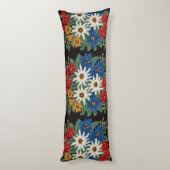 Edelweiss Zwitsers alpenventiel Lichaamskussen (Achterkant (Verticaal))