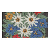 Edelweiss Zwitsers alpenventiel Naambadge (Voorkant)