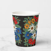 Edelweiss Zwitsers alpenventiel  Papieren Bekers (Achterkant)