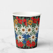 Edelweiss Zwitsers alpenventiel  Papieren Bekers (Rechts)