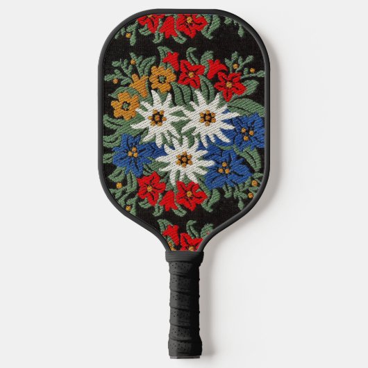 Edelweiss Zwitsers alpenventiel Pickleball Paddle (Voorkant)