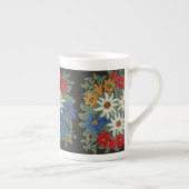 Edelweiss Zwitsers alpenventiel Porselein Kop (Rechts)