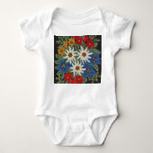 Edelweiss Zwitsers alpenventiel Romper (Voorkant)