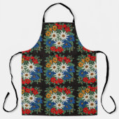 Edelweiss Zwitsers alpenventiel Schort (Voorkant)