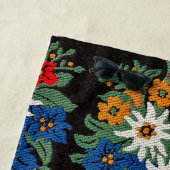 Edelweiss Zwitsers alpenventiel Strandlaken (In situ)