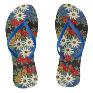 Edelweiss Zwitsers alpenventiel Teenslippers