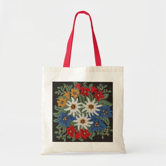 Edelweiss Zwitsers alpenventiel Tote Bag (Voorkant)