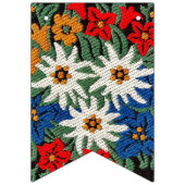 Edelweiss Zwitsers alpenventiel Vlaggetjes (Tweede vlag)