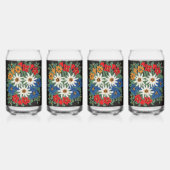 Edelweiss Zwitsers alpenventilator Blikvorm Glas (Links)