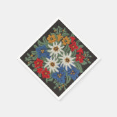 Edelweiss Zwitsers alpenventilator Servet (Hoek)