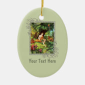 Eden Adam in de tuin Keramisch Ornament (Voorkant)