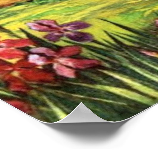 Eden Adam in de tuin Poster (Hoek)