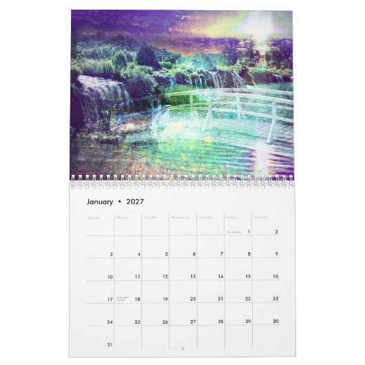 Eden Expressions 2015 Agenda Kalender (Jan 2027)