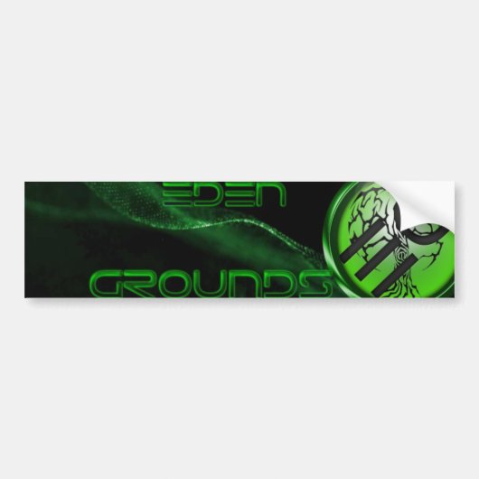 Eden Grounds Gaming Sticker/BumperSticker Bumpersticker (Voorkant)