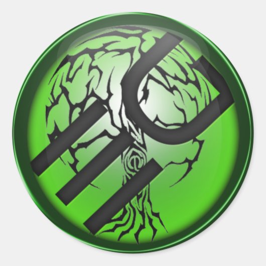 Eden Grounds Logo Sticker (Voorkant)