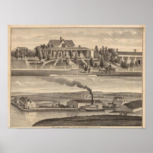 Eden Landing, verblijf Barron, opslagplaatsen Poster (Voorkant)